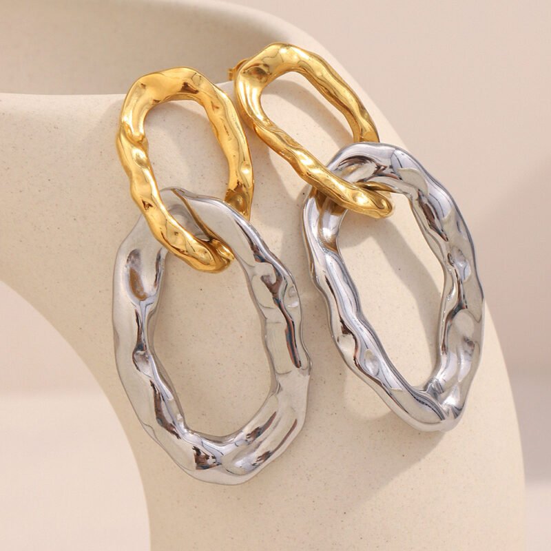 Geometric Elegant Anti Tarnish Earrings