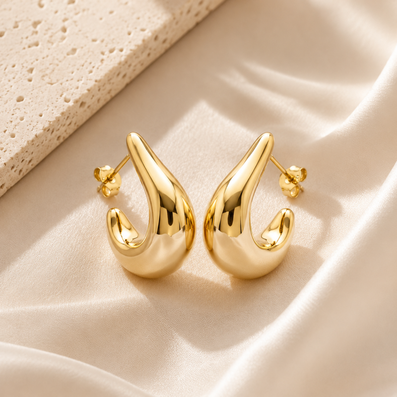 Gold Hoop Earrings for Women