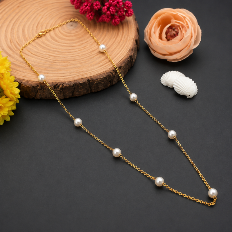 Grace Pearl Layered Necklace