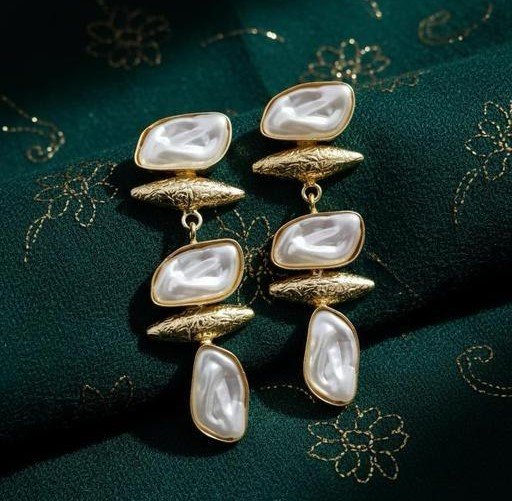 Aurora Pearl Drop Earrings