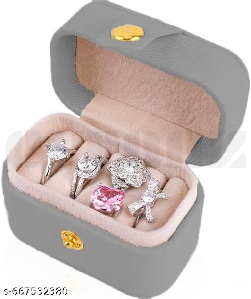 Leather Jewellery Organizer Box