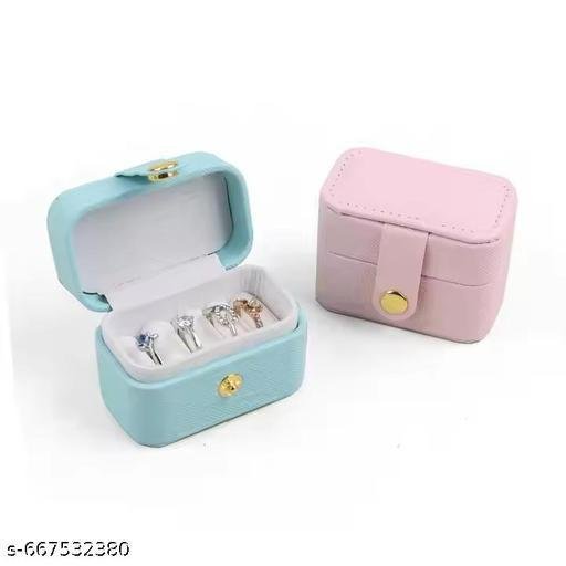 Leather Jewellery Organizer Box