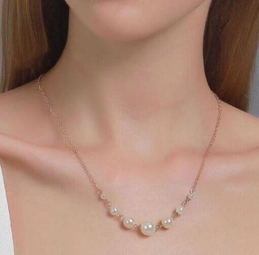 Pearl Elegance Charm Necklace